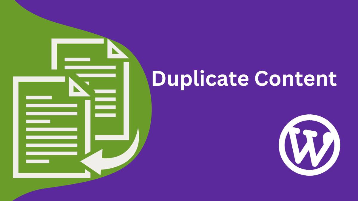 Duplicate Content in WordPress Duplicate Content in WordPress
